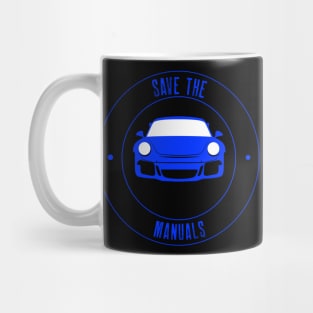 Save the Manuals Porsche 911 GT3 Car Mug